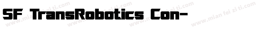 SF TransRobotics Con字体转换